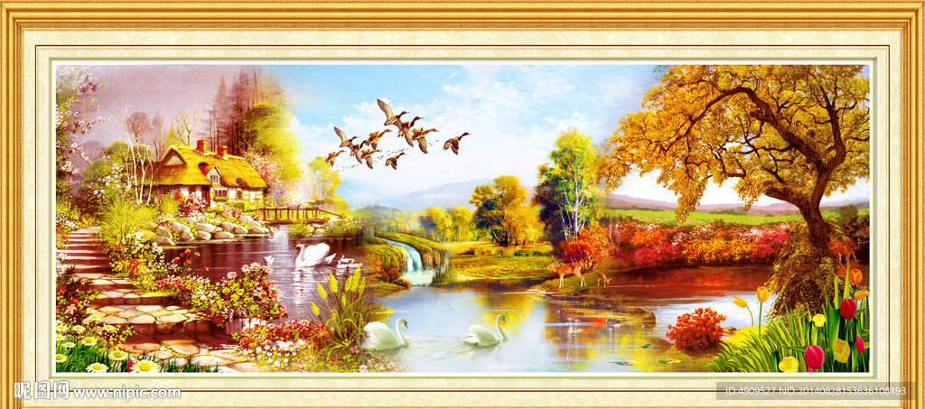 油画风景