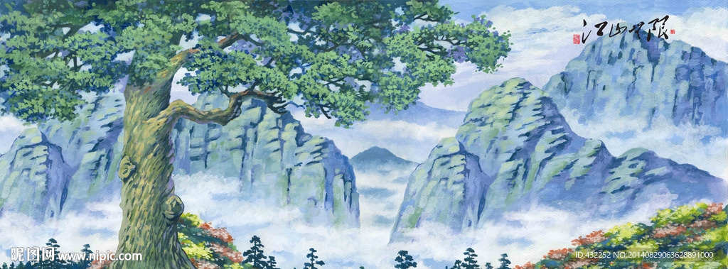 油画风景