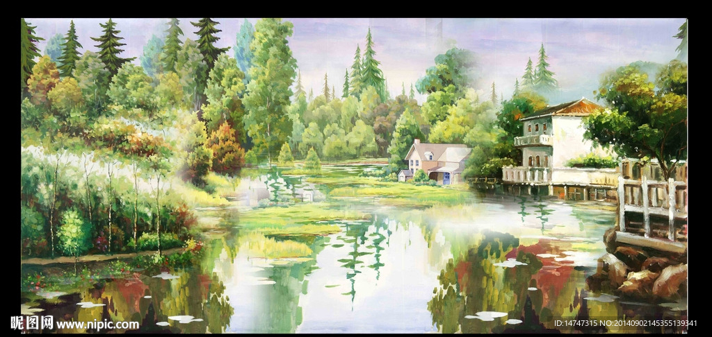 风景油画