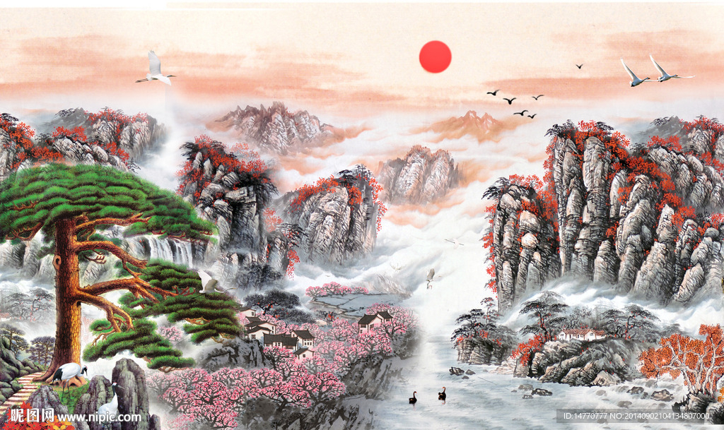 国画风景