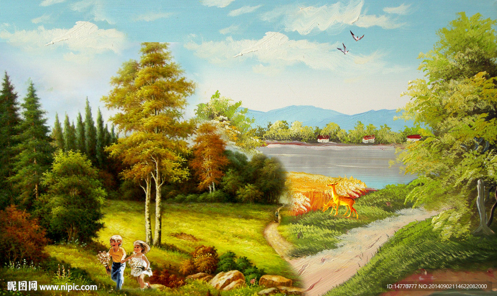 风景油画