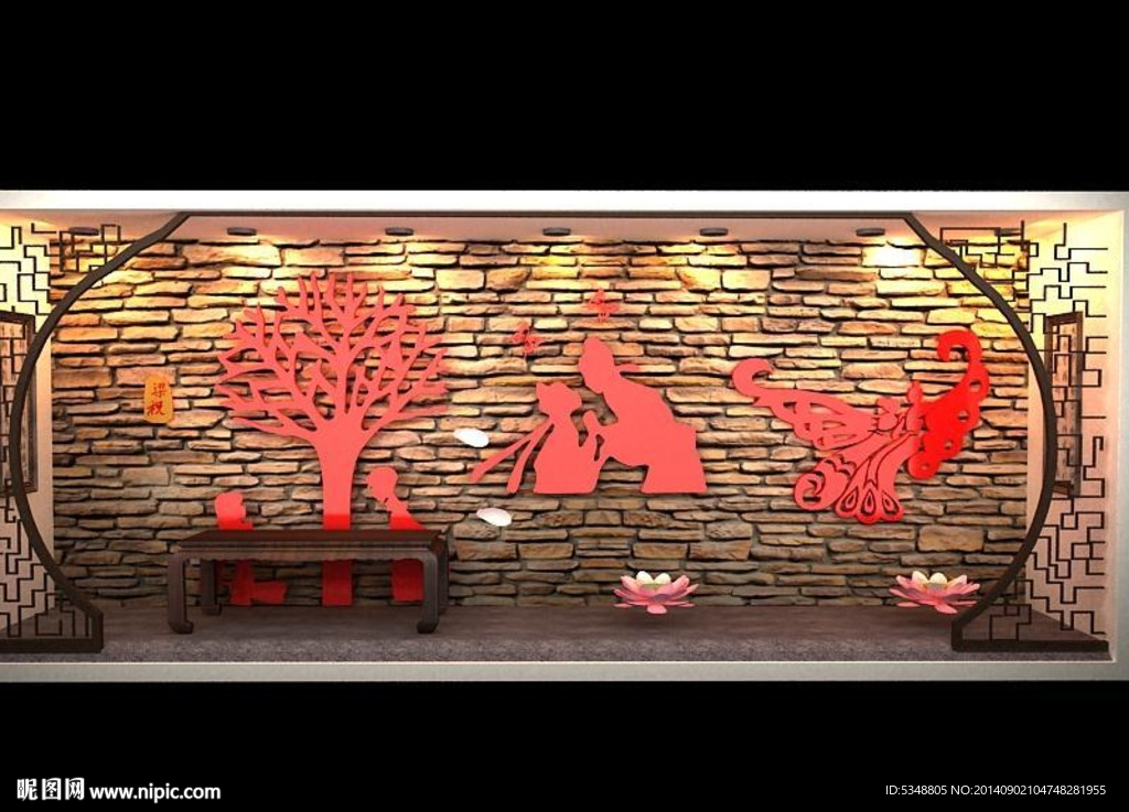 梁山伯与祝英台橱窗