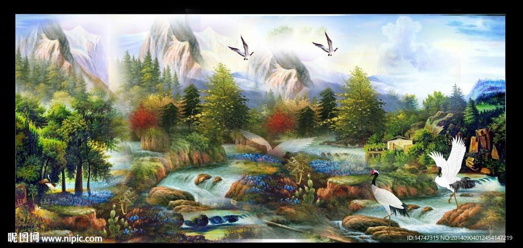风景油画