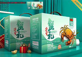 大闸蟹礼盒图片