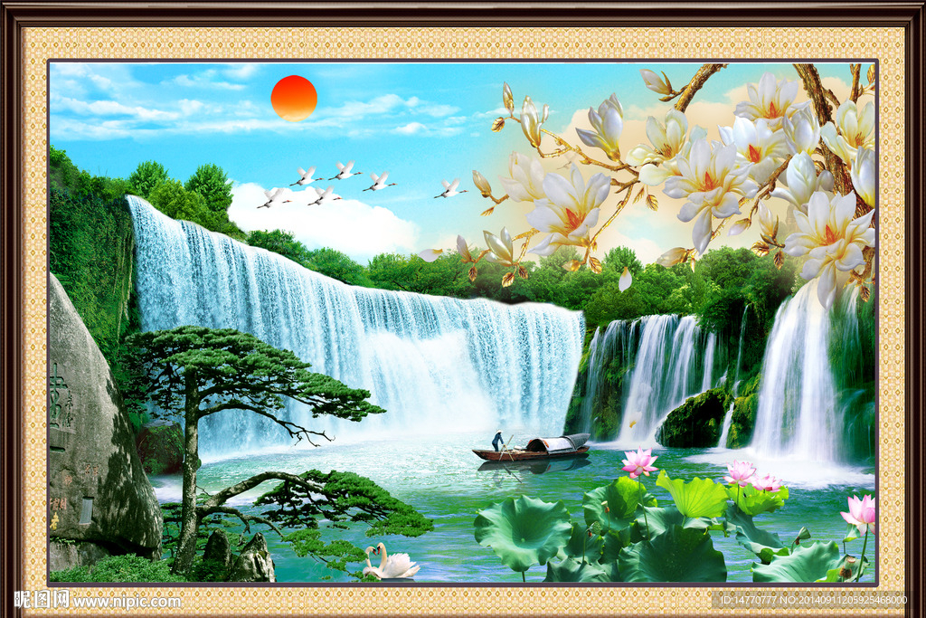 风景如画