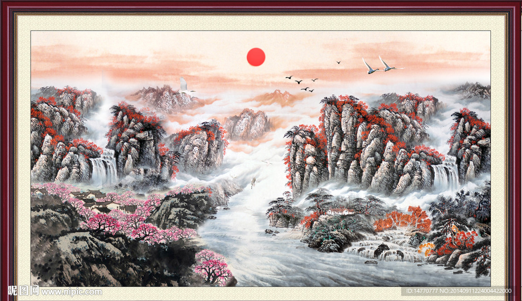 国画风景