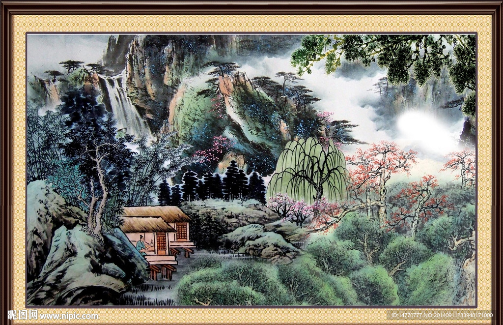 国画风光