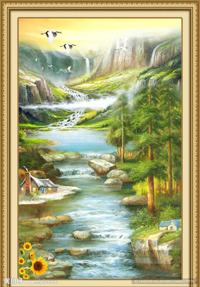 油画 风景