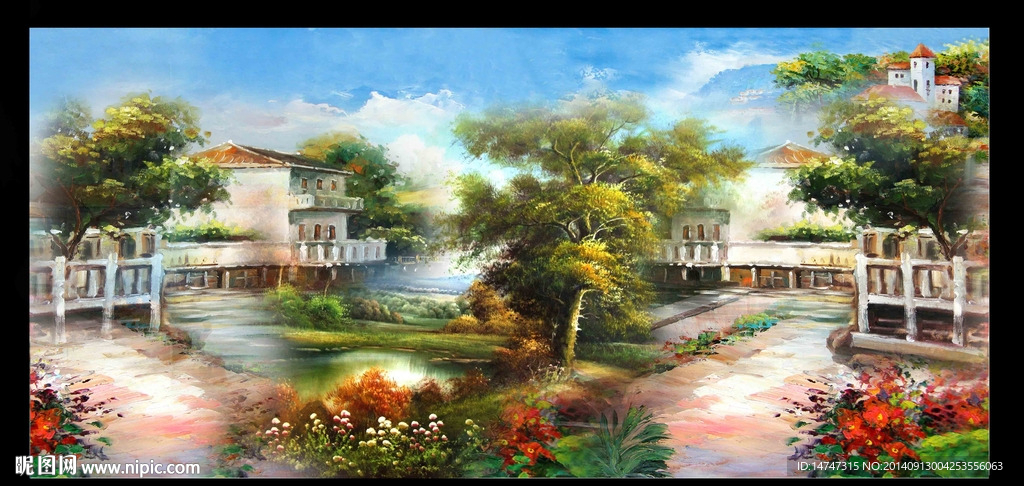 风景油画