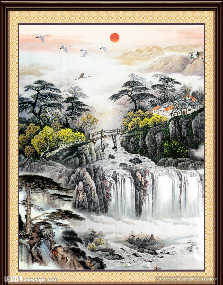 国画风景