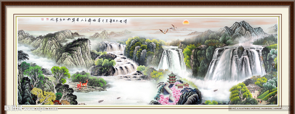 山水画