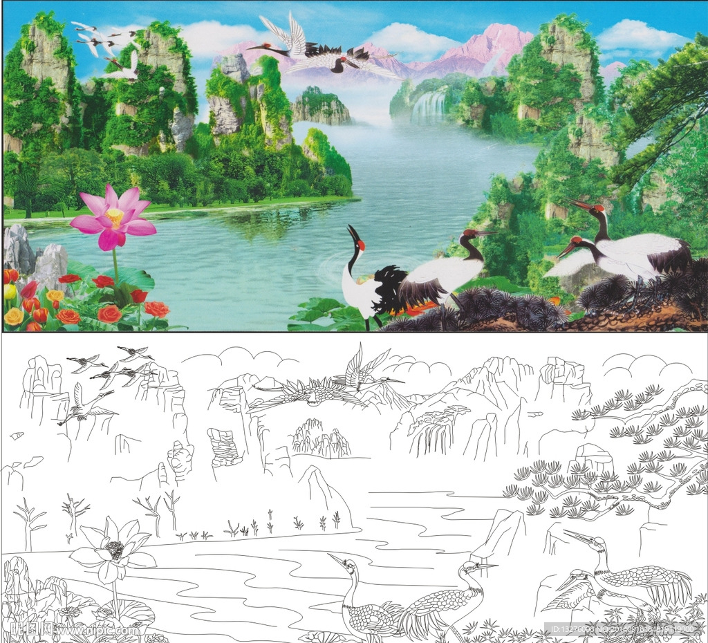 山水画