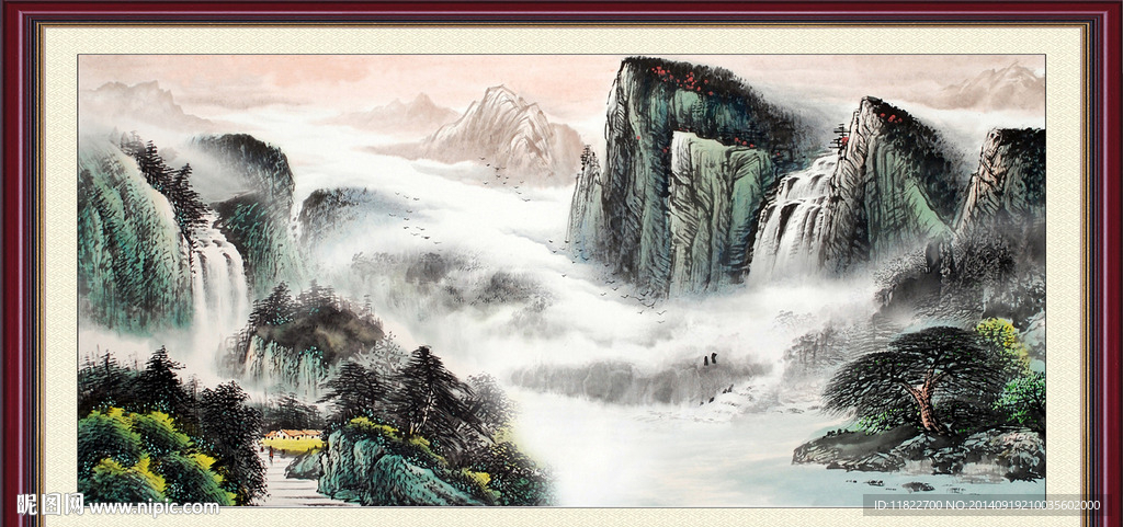 国画山水