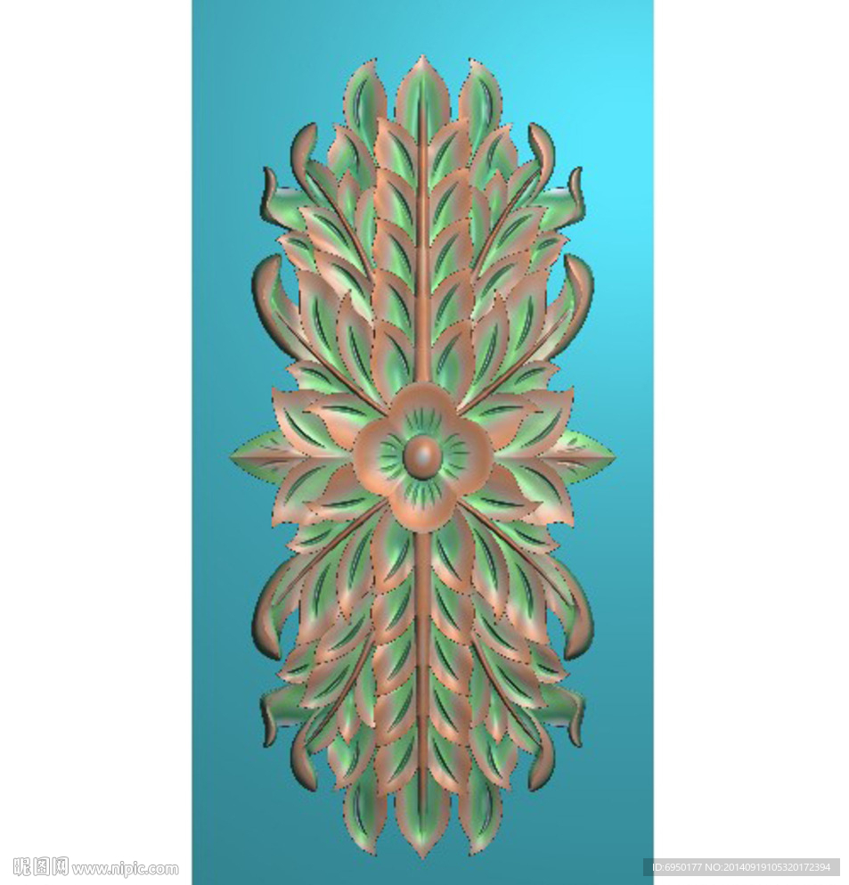 欧式洋花精雕灰度