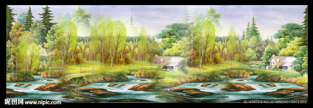风景油画