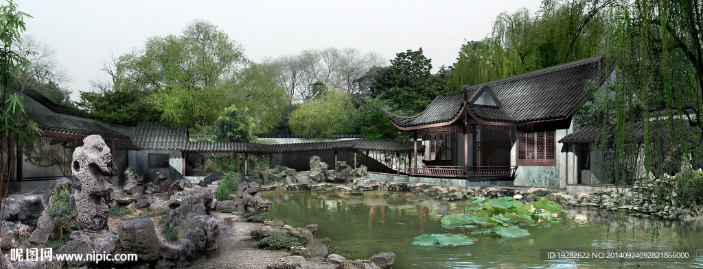 园林景观效果图