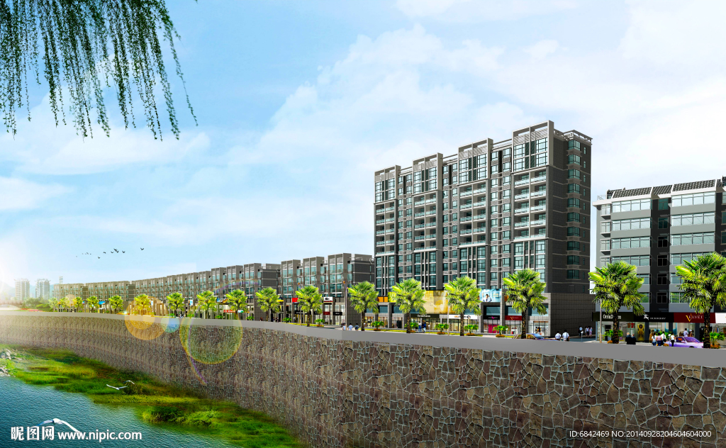 住宅楼效果图