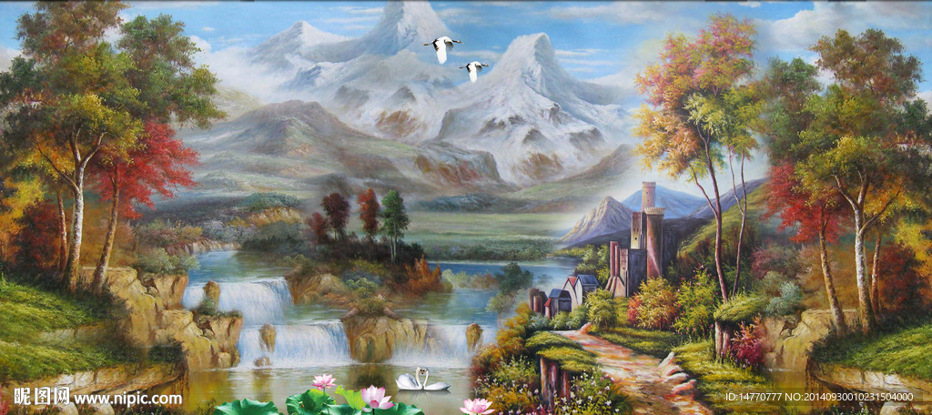 油画景观