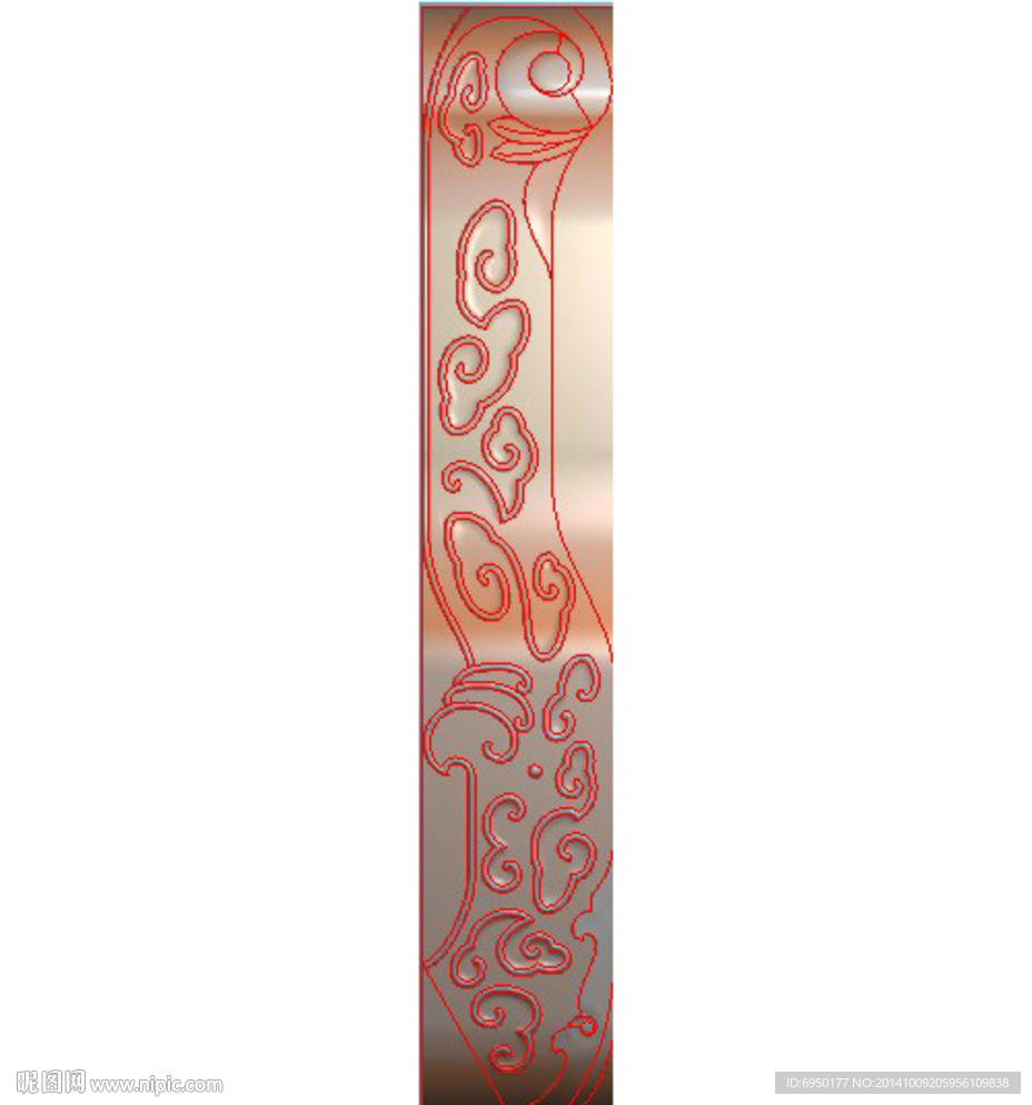 欧式洋花腿精雕