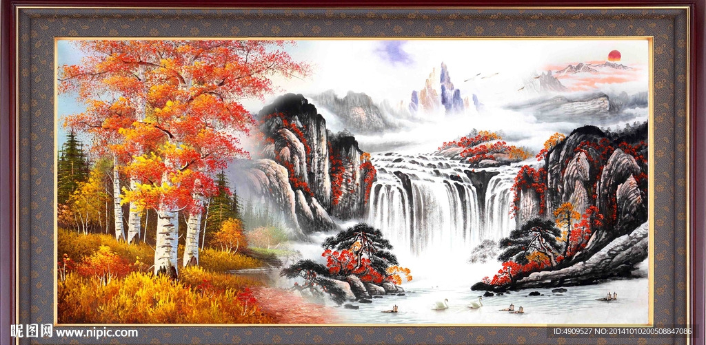 油画风景