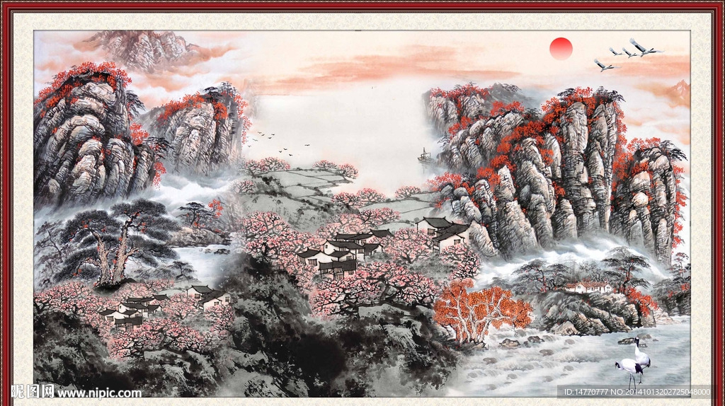 国画风景