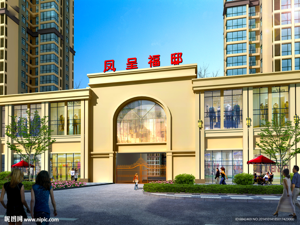 小区大门