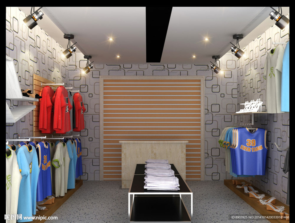 服装店效果图