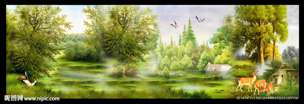 风景油画