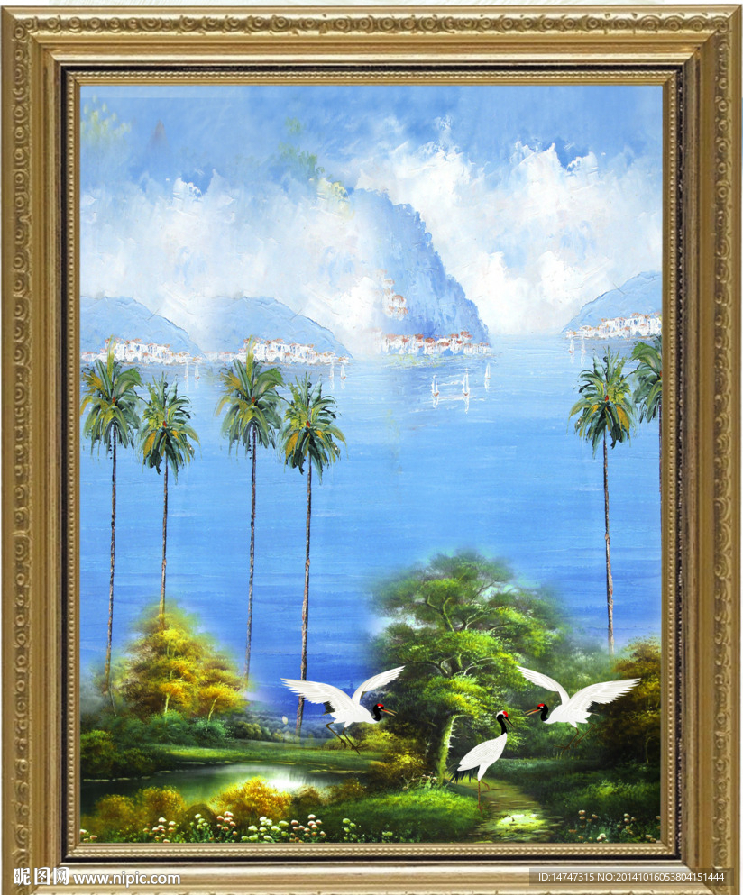 风景油画