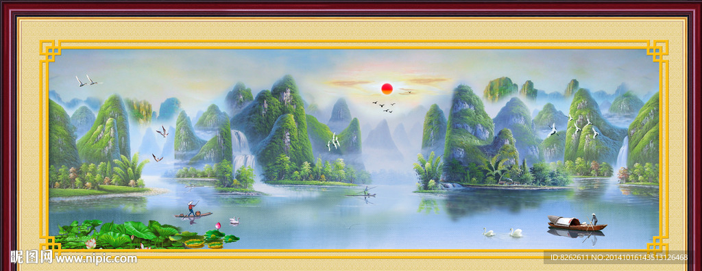 油画风景