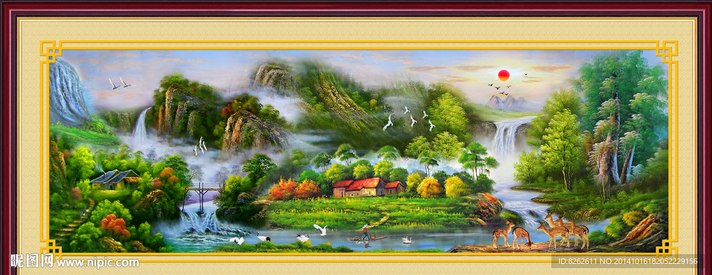 油画风景