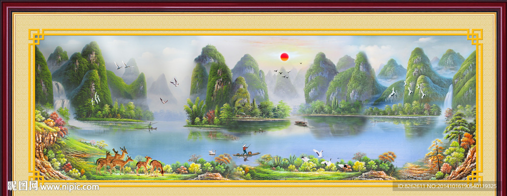 油画风景