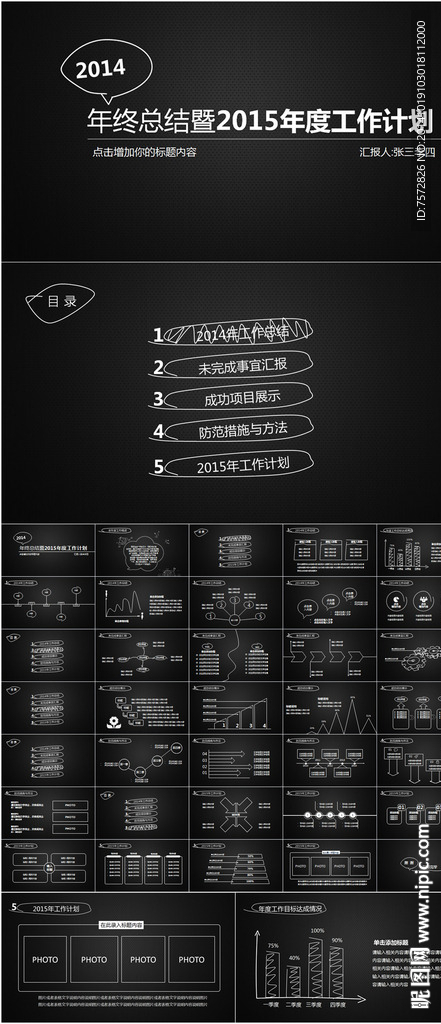 2015年终总结计划模板