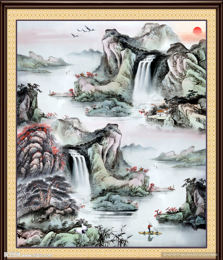 国画山水