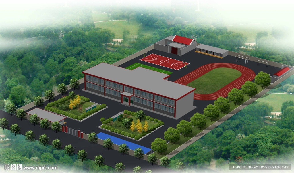 小学效果图