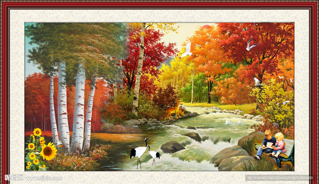 油画风景