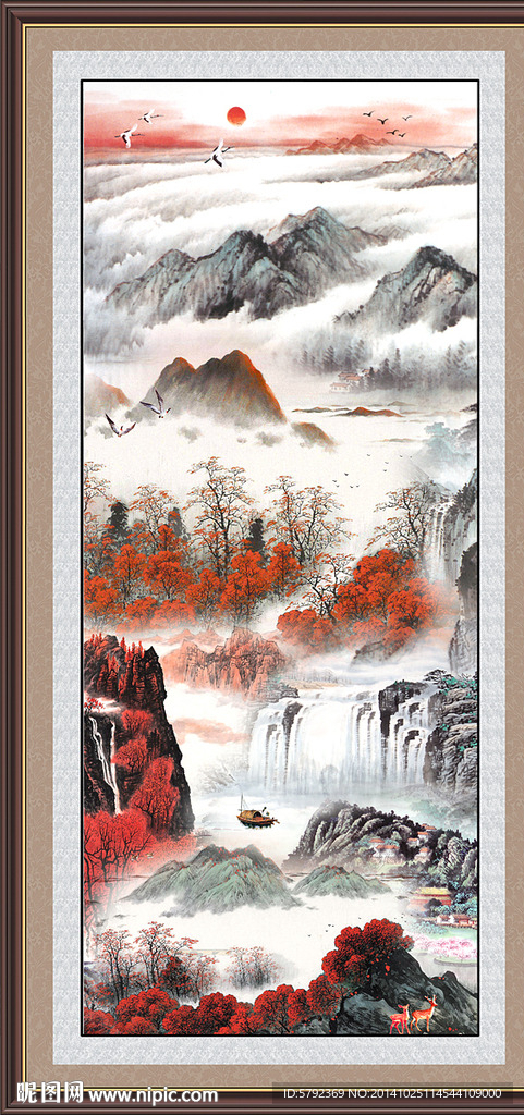 山水国画