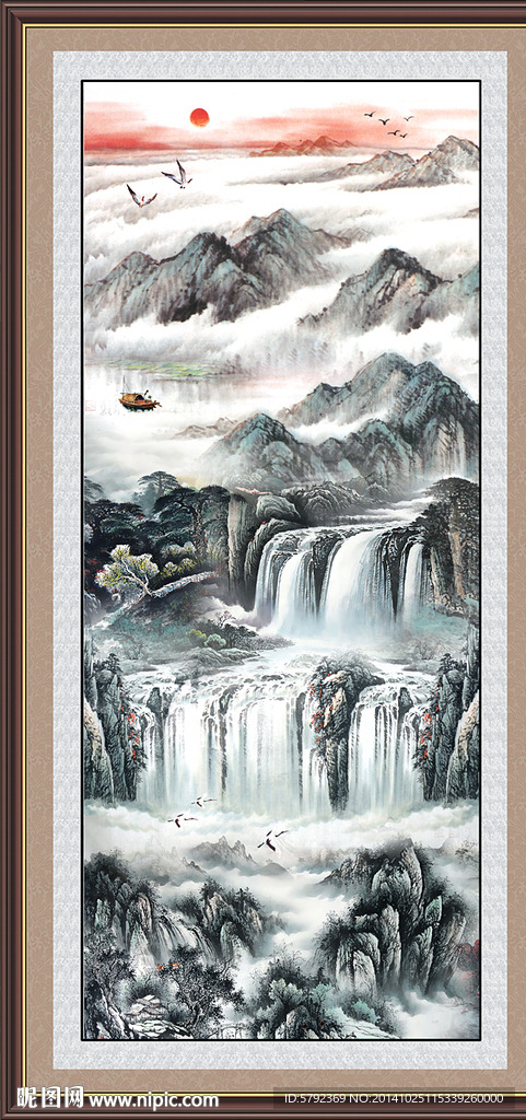 国画山水
