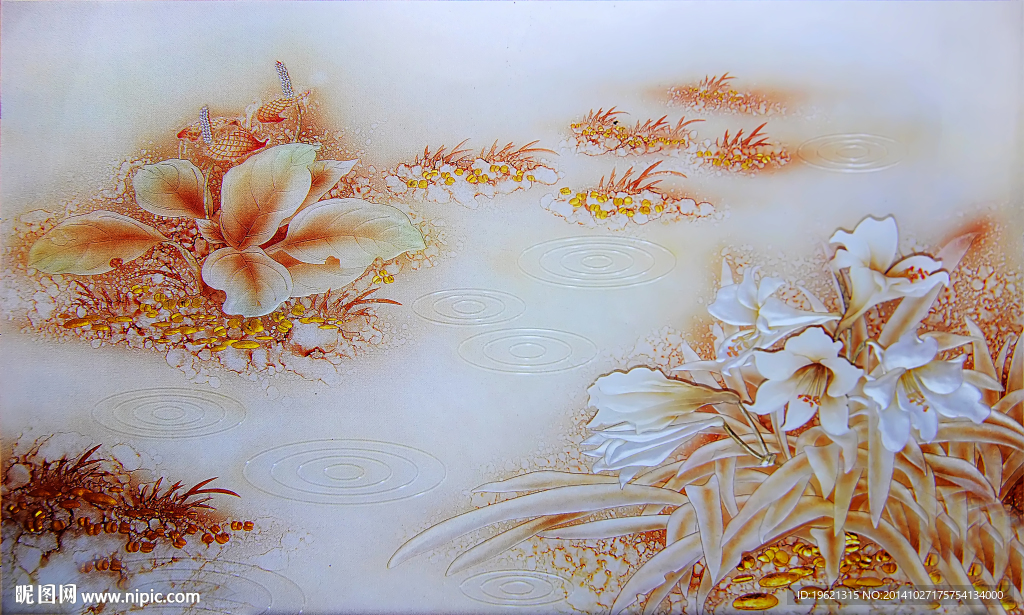 3d立体浮雕背景墙
