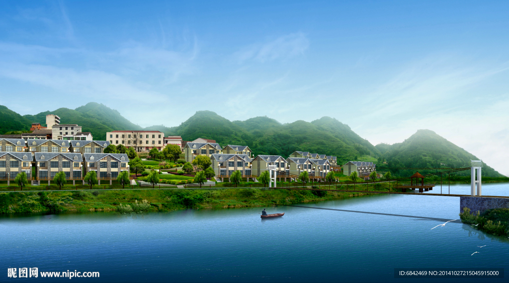 山村效果图
