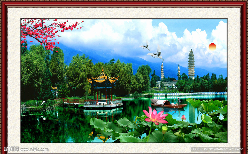 风景如画