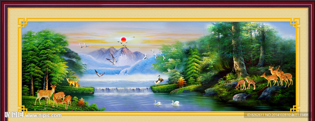 油画风景