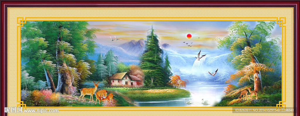 油画风景