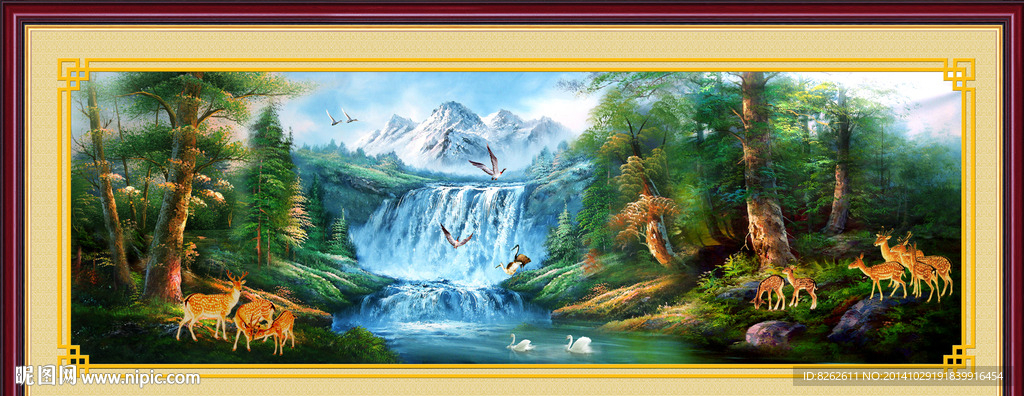油画风景