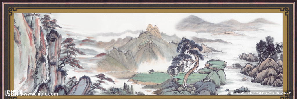 国画风景