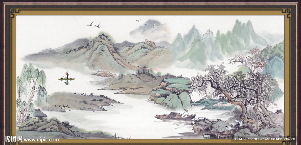 国画风景