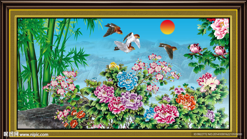 国画 花鸟图