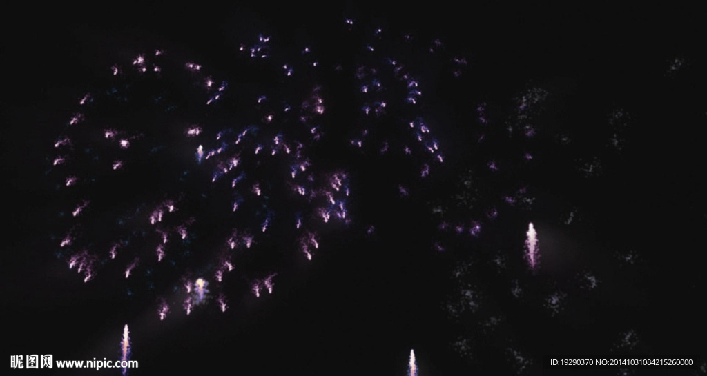绚丽烟花节日喜庆高清