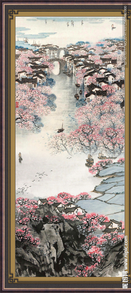 国画山水