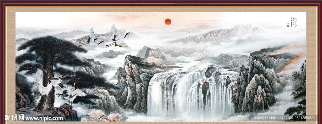 国画山水
